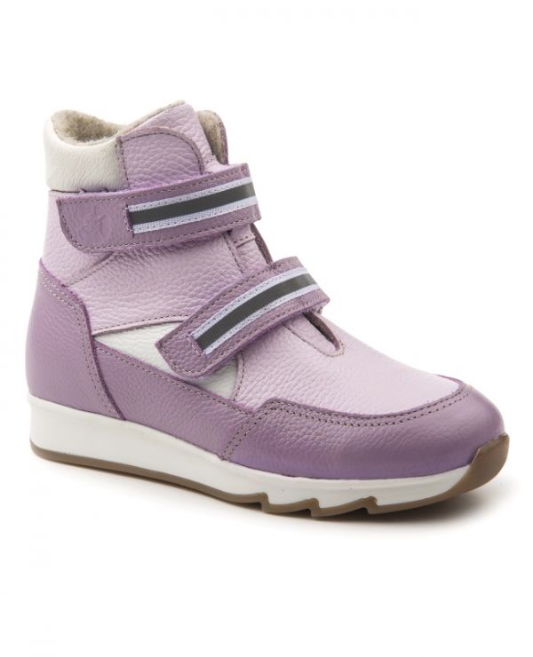 Children's boots 23012 leather, VENICE lilac