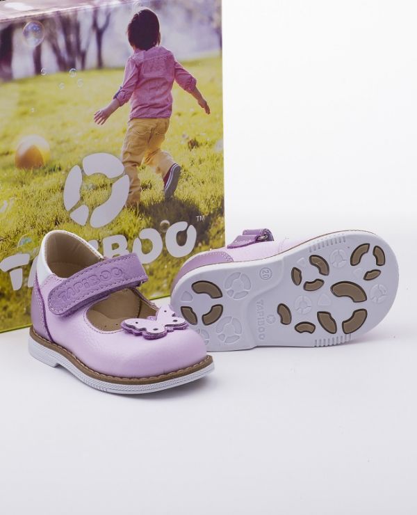 Children's shoes 25010, leather, lilac lilac