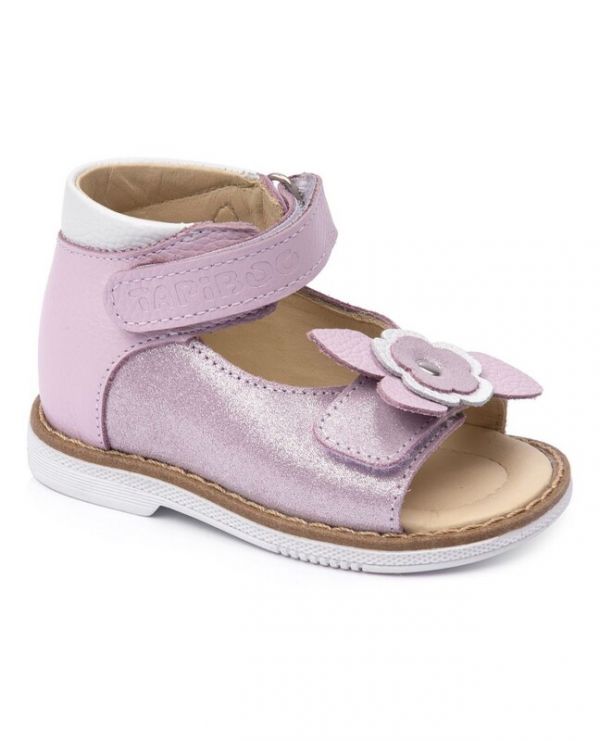 Children's sandals 26011 leather, lilac lilac