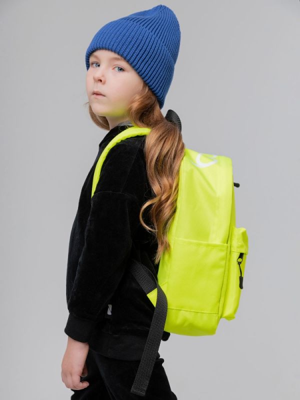 Backpack for children 34-22; neon light green