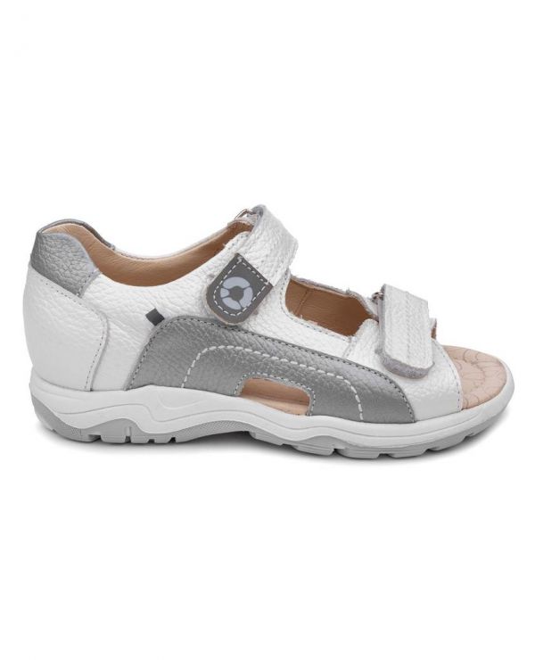 Sandals for children 26042 Lily of the valley silver