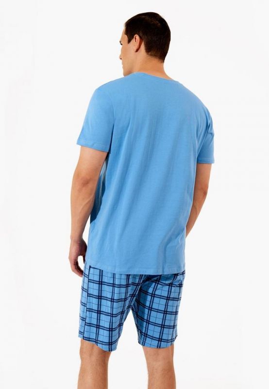 Set man (shorts + t-shirt (sweatshirt) Tamir_3 blue