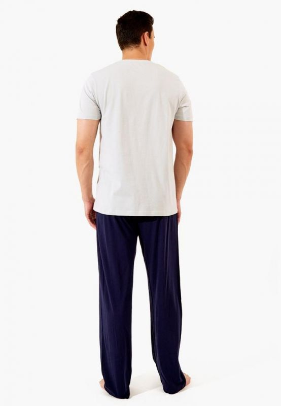 Set man (trousers + t-shirt (sweatshirt) Koddy_11 gray